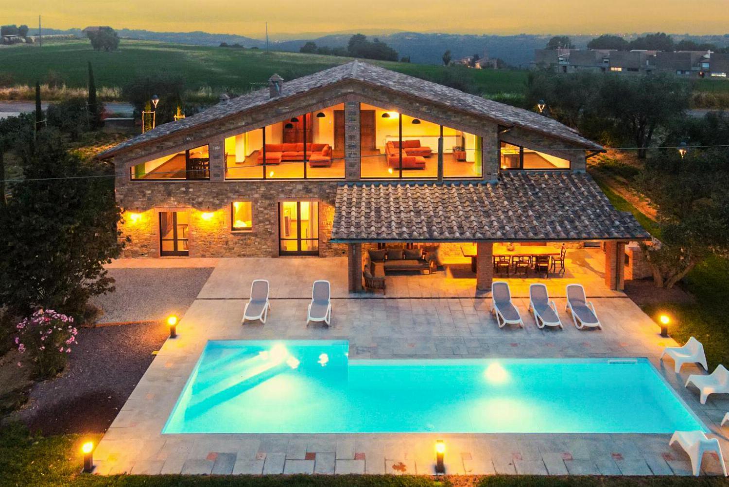 Villa Il Girasole Parrano Экстерьер фото